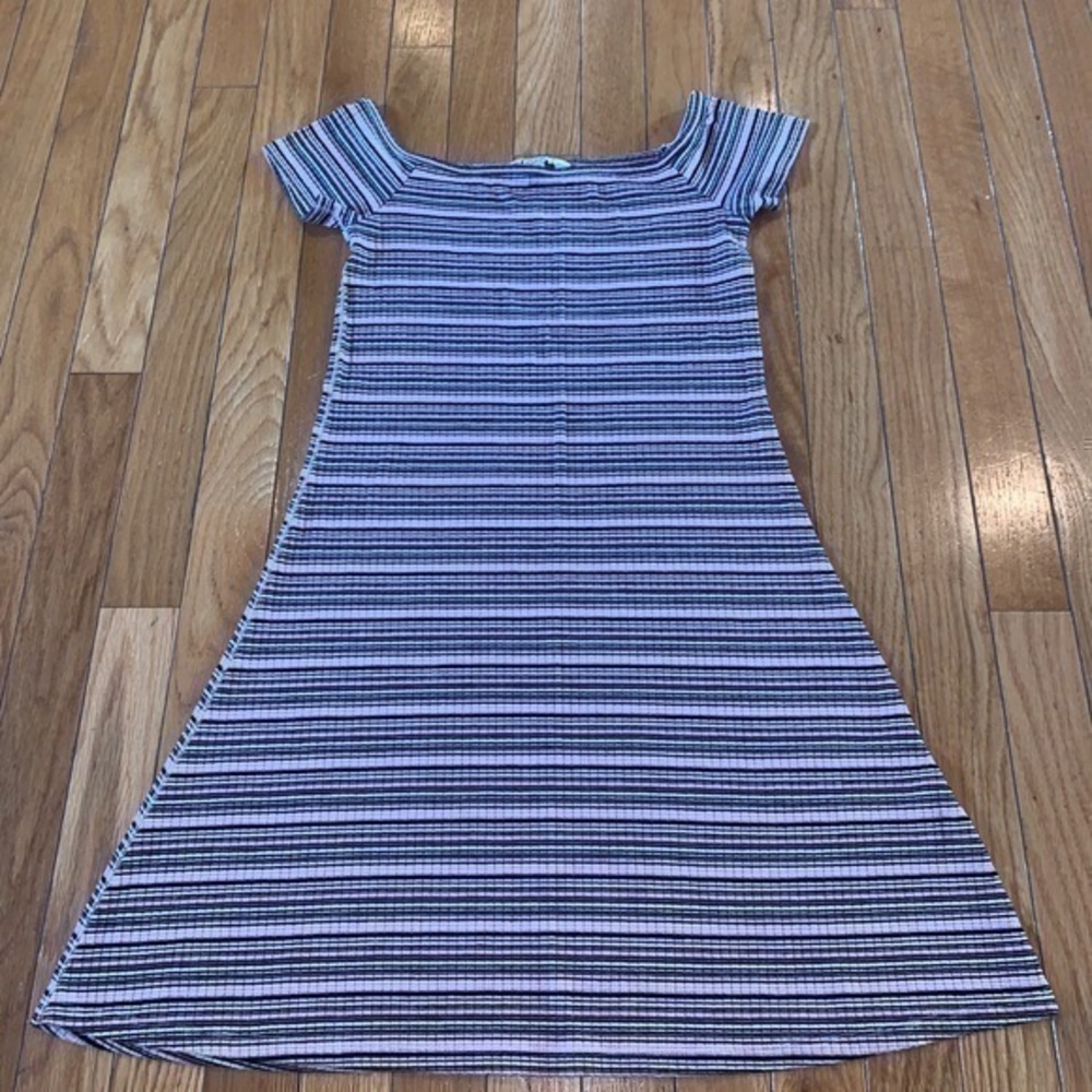 American Eagle Soft & Sexy Boatneck A-Line Dress S